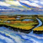 Marshland by Catherine Rush in Acrylic 
